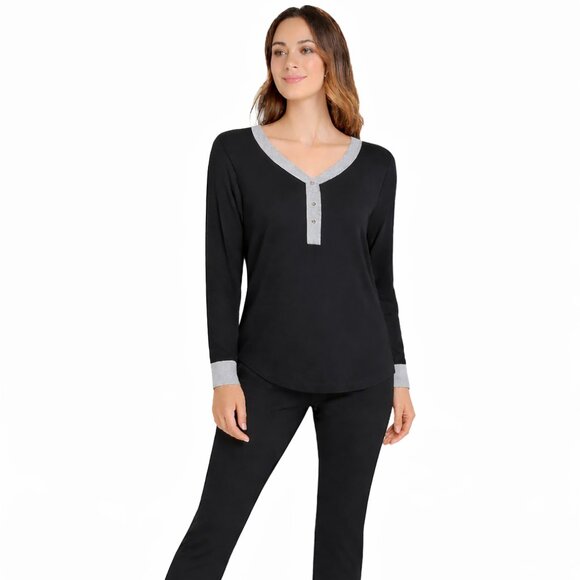 Fancibu Other - Fancibu Women’s Bamboo-Derived Pajama Set- 290 GSM Soft Viscose Lounge Sleepwear